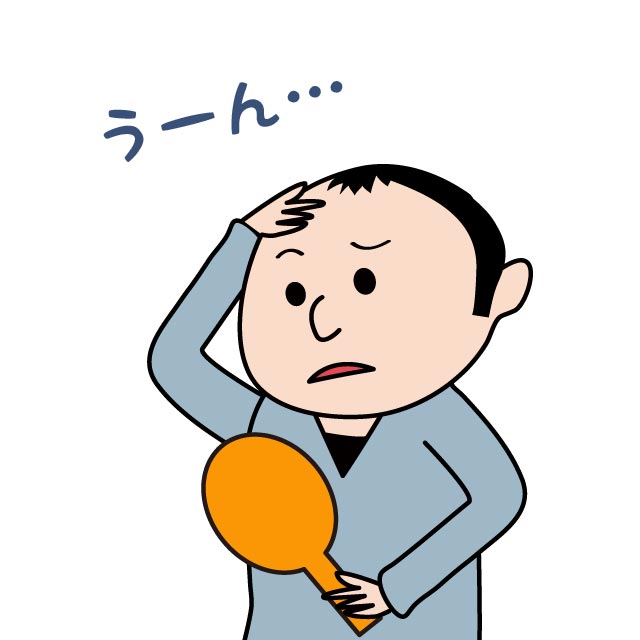 成人男性の4人に1人が薄毛