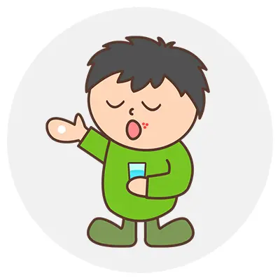 症状があらわれたら