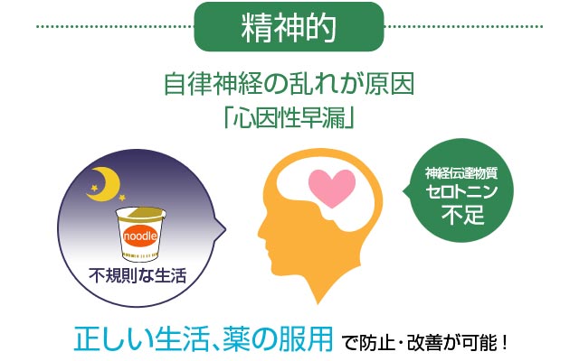 精神的原因