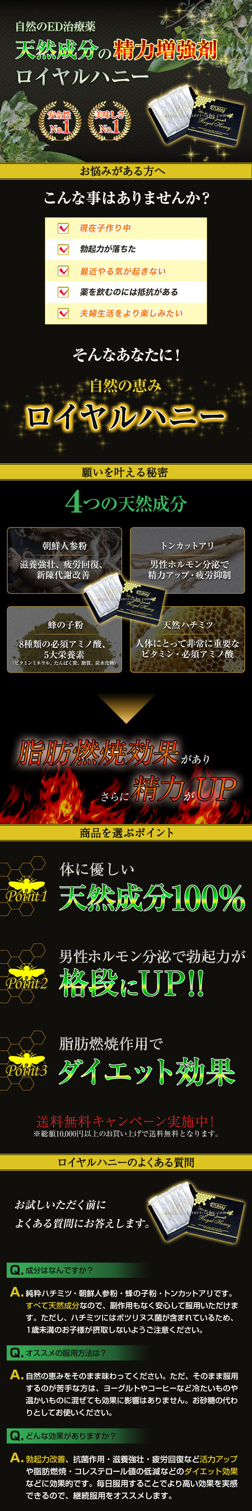 ロイヤルハニーの効果