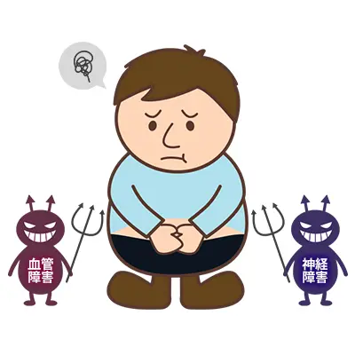 糖尿病と勃起不全（ED）の関連性
