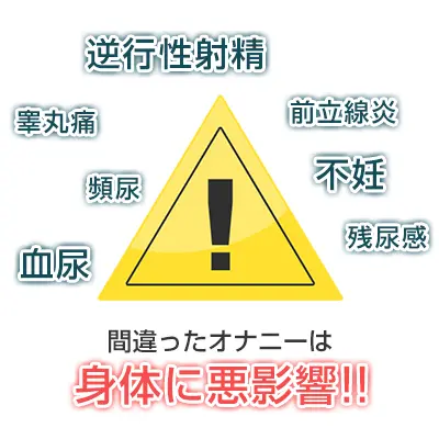 射精を我慢することができない！