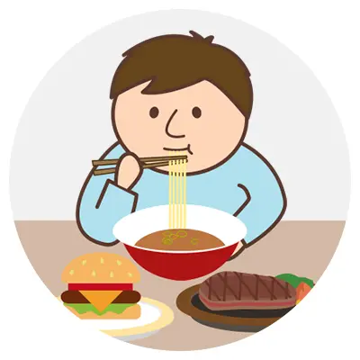 食べ過ぎ